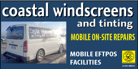 COASTAL WINDSCREENS AND TINTING - MOBILE ON-SITE REPAIRS AND EFTPOS 