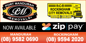 PORT MANDURAH REMOVALS & ROCKINGHAM CITY REMOVALS - MOVE NOW PAY LATER WITH ZIP, AFTERPAY, KLARNA AND LATITUDE - 2 CONVENIENT DEPOTS  AFFORDABLE HOUSE PACKUPS AND SECURE STORAGE 