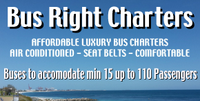 BUS RIGHT CHARTERS 🚌 LUXURY CHARTER BUSES - AFFORDABLE RATES FULLY AIRCONDITIONED COACHES MIN 15 UP TO 110 PASSENGERS 