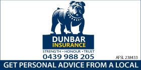 DUNBAR INSURANCE MOBILE ON-SITE CONSULTATIONS AVAILABLE  ONLINE QUOTE ALL INSURANCE ENQUIRIES WELCOME