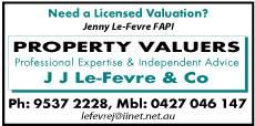 J J Le-Fevre & Co -  LICENSED PROFESSIONAL EXPERTISE & INDEPENDENT PROPERTY VALUERS