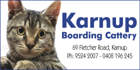 KARNUP BOARDING CATTERY OPEN FOR BOOKINGS - SHORT OR LONG STAYS - EMERGENCY OVERNIGHT AVAILABLE PRICE LIST AND BOOKING FORM ONLINE - FAMILY OWNED AND OPERATED