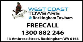 WEST COAST TOWBARS & ROCKINGHAM TOWBARS - CARAVAN TOW BARS & ACCESSORIES